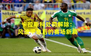 卡拉斯科处罚解除：风波平息后的赛场新篇